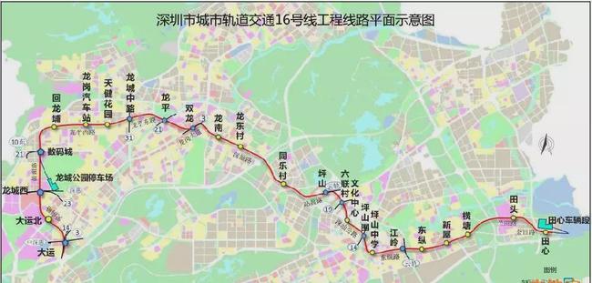 深圳地鐵16號(hào)線(xiàn)最新線(xiàn)路圖，城市發(fā)展的脈絡(luò)與未來(lái)展望